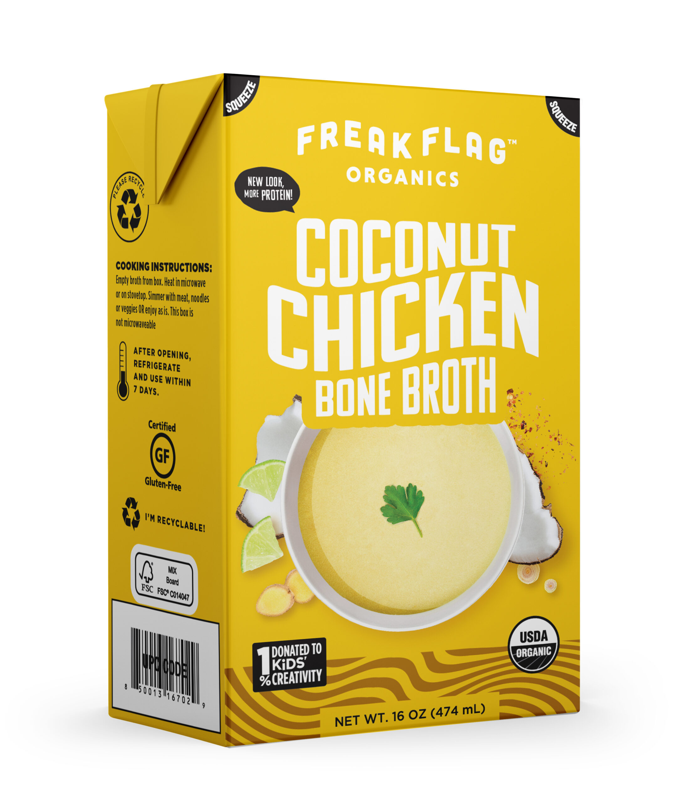 coconut chicken bone broth