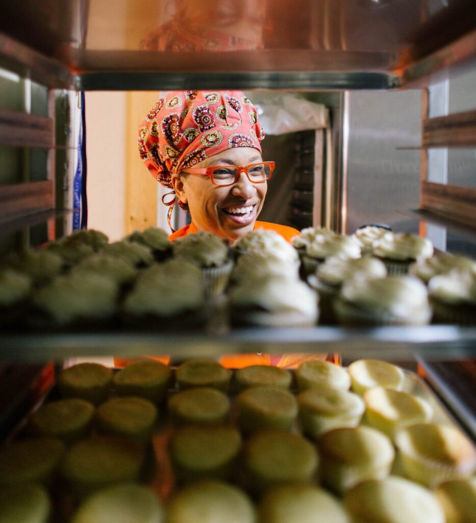 The Cupcake Collection founder Mignon Francois. Photos: @KeptFrozen