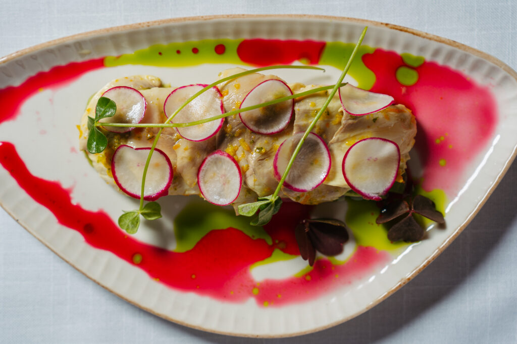Bosforo_Marinated Sea Bass_Photo Credit Kimberly Motos