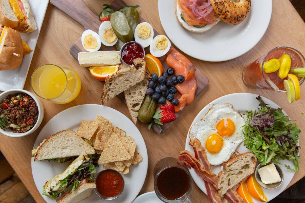 Global and Southern flavors populate the Frothy Monkey menu. 